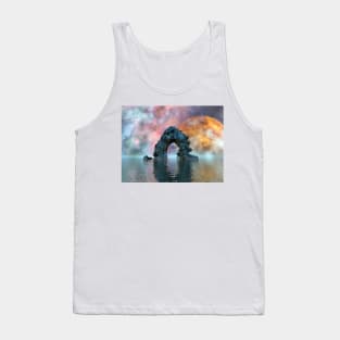 Blue Arch to Unknown Worlds Tank Top